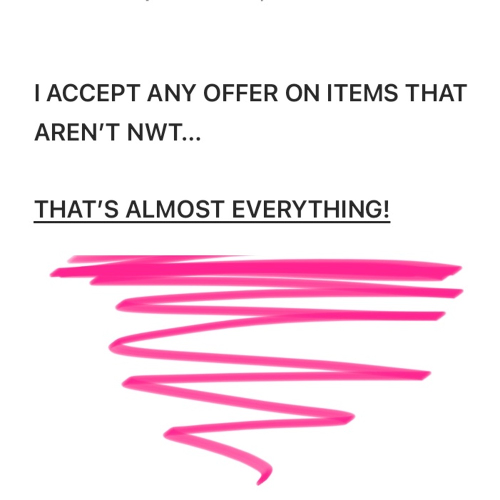 Come make an offer!